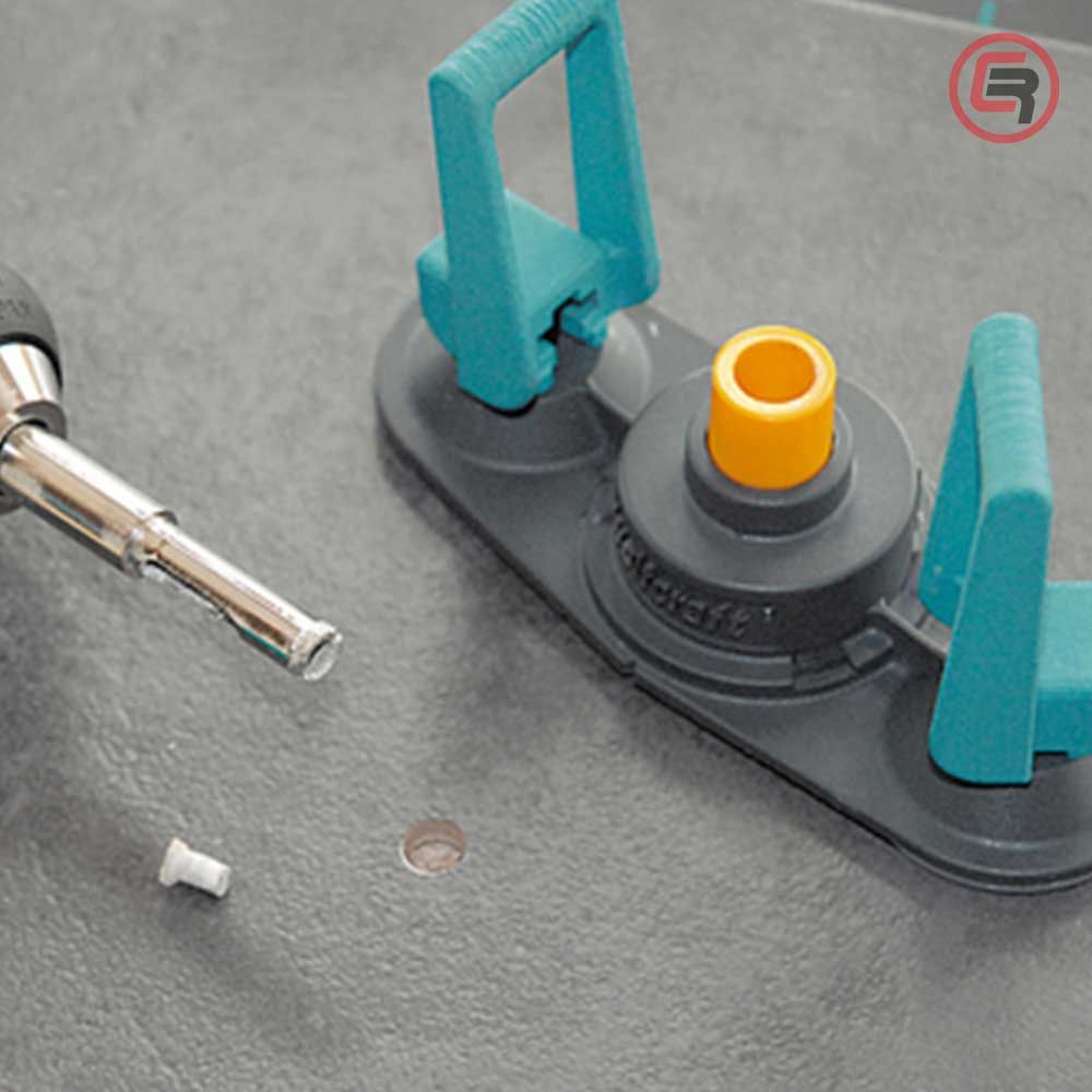 Wolfcraft Set Dijamantnih Kruna Za Keramiku fi 5 - 10 mm Sa Držačem "Ceramic" / 5 dijelna - 8771000 slika 4