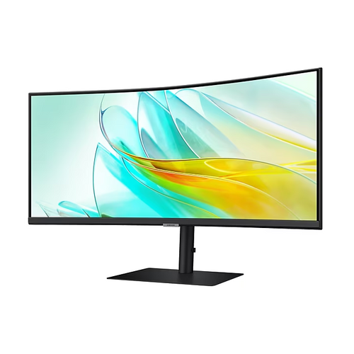 Monitor SAMSUNG LS34C652UAUXEN 34" VA 3440x1440 100Hz 4ms GtG HDMI DP USB LAN Freesync visina crna slika 2