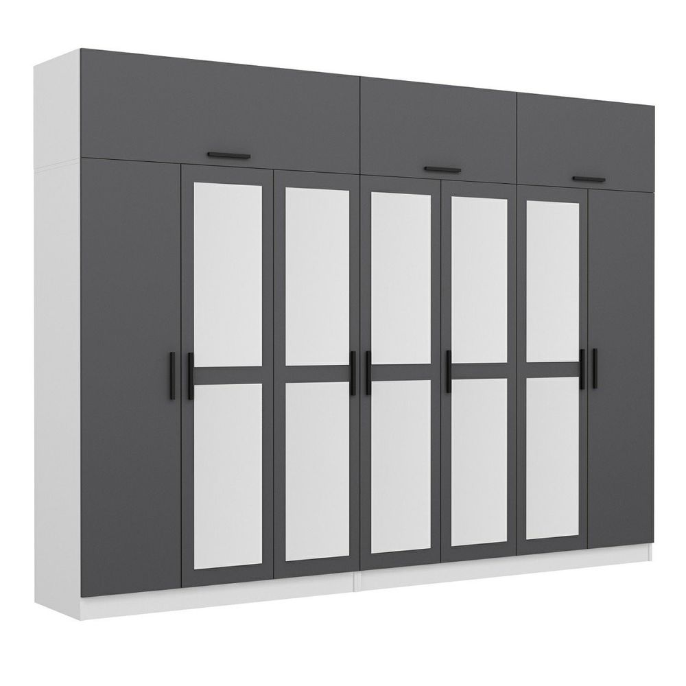 Kale - 5257 Anthracite Bijela Garderober slika 4