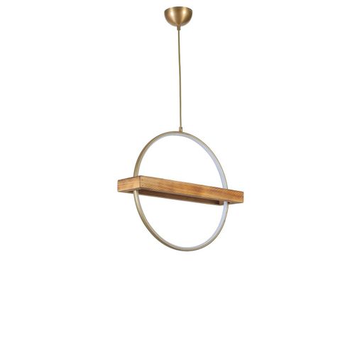 Perla Tekli Ledli Eskitme Avize Gunışığı Wooden
Gold Chandelier slika 3