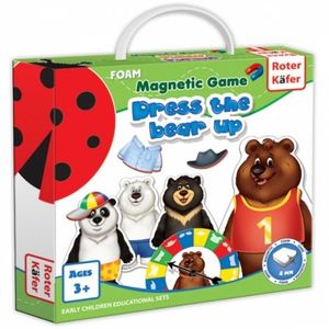 Roter Kafer magnetska igra - Dress a bear up 