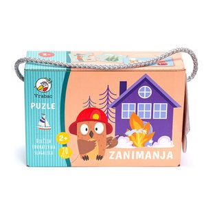 VRABAC PUZZLE TODDLER, puzzle Zanimanja za djecu 3+