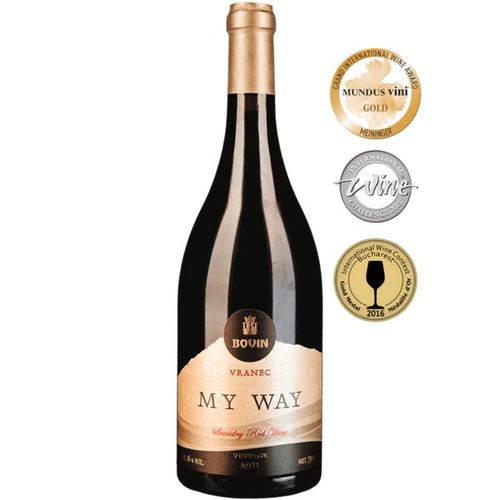 Bovin Vinarija My way Crno 0,75L slika 1