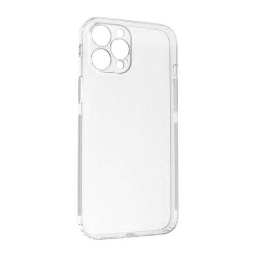 Torbica silikonska Ultra Thin with pluggy za iPhone 12 Pro Max transparent slika 1