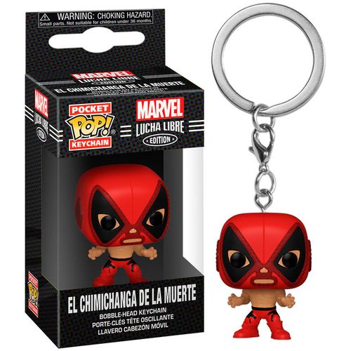 Pocket POP keychain Marvel Luchadores Deadpool La Chimiganga de la Muerte slika 3