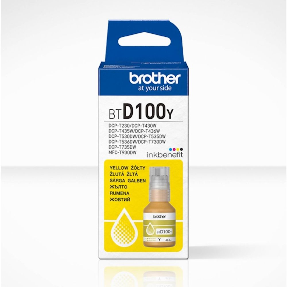 BROTHER Tinta BTD100Y slika 1