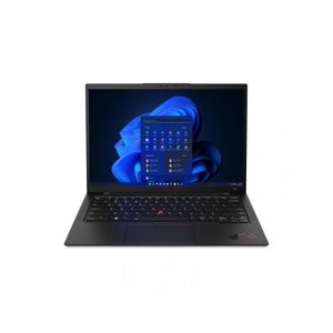 Lenovo Think 21HM007JCX ThinkPad X1 Carbon G11 (BLACK, weave) Core i7-1355U (10C (2P+8E)/12T, P 5.0GHz, E 3.7GHz, 12MB), DDR5 32GB (int), SSD 1TB PCIe, 14.0" 2.8K (2880x1800) OLED AG 400n, Iris Xe, WLAN, BT, NFC, KybUK BL, FPR, CamFHD+IR, 57Wh, Win 11 Pro