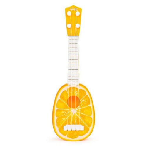 Eco Toys Ukulele Gitara Za Decu Narandža slika 3