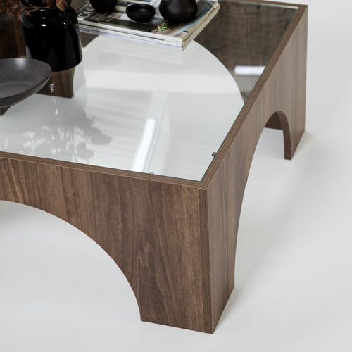 Seine - Transparent, Walnut Transparent
Walnut Coffee Table slika 4