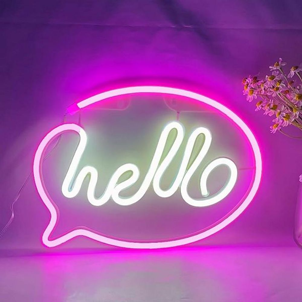 NEON LED svjetiljka "Hello" FM-NL41 slika 4