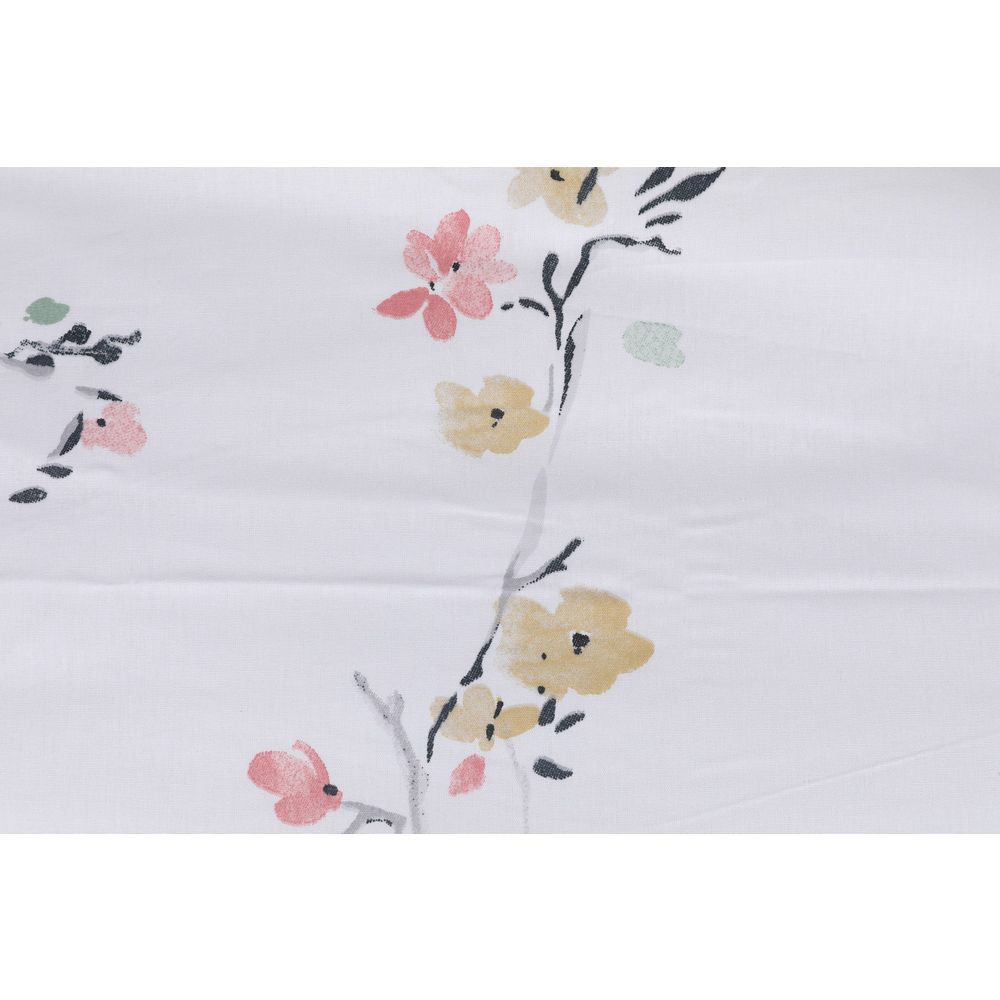 Ranforce King Posteljina Set (FR) Jasmine - Bijela i Losos slika 5