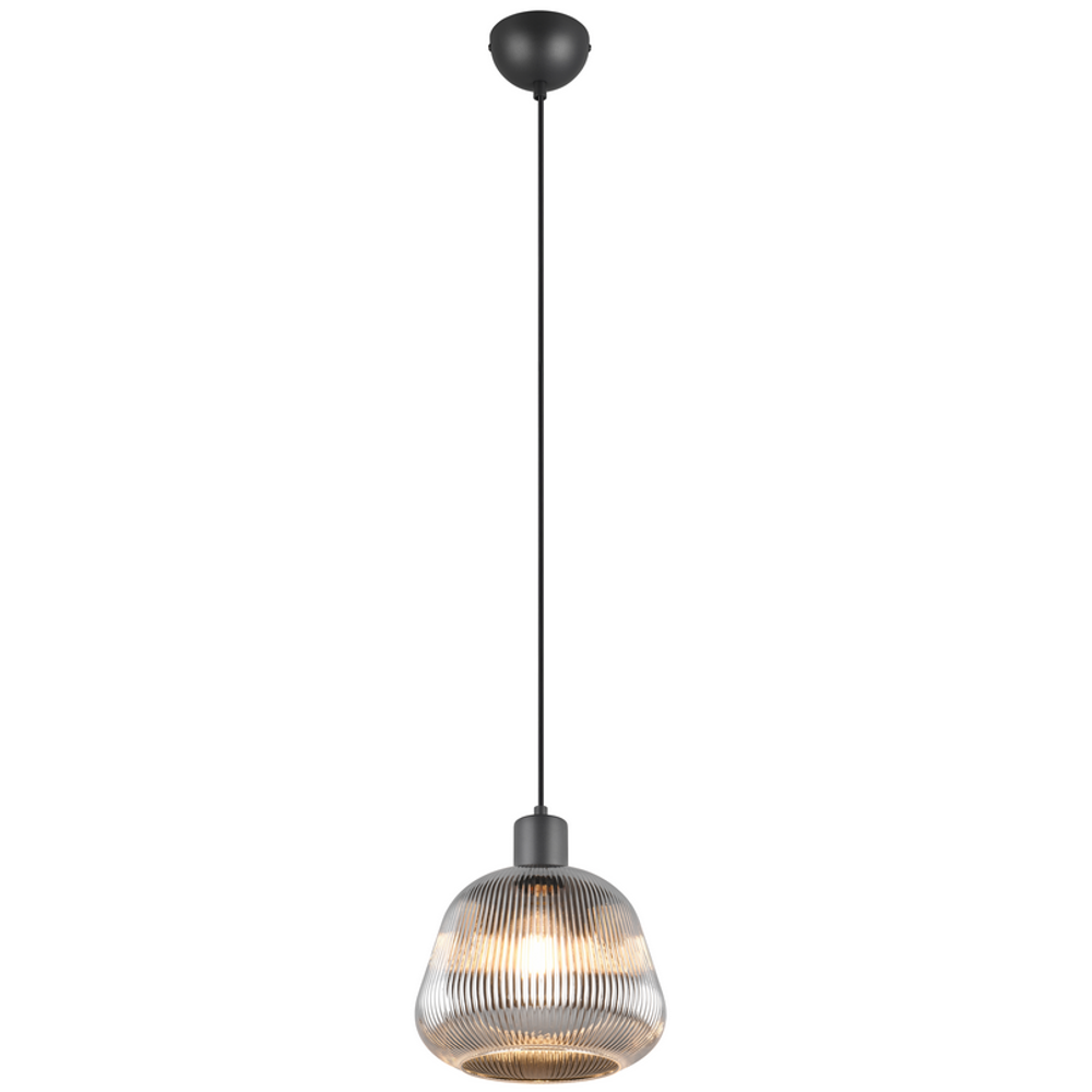 Trio Lightning visilica TARIFA 1, crna mat slika 1