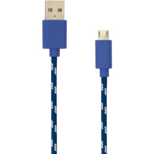 Sbox kabel USB A Muški -> MICRO USB Muški 1 m Plavi / RETAIL slika 1