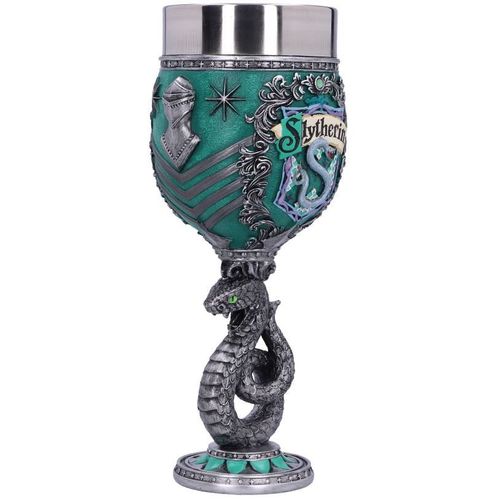 Nemesis Now Harry Potter Slytherin Collectible Goblet 19.5cm slika 4