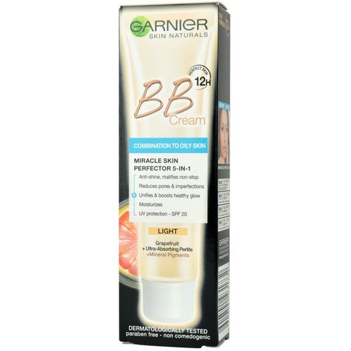 Garnier Skin Naturals Miracle Perfector BB Oil free krema Light 40ml slika 2