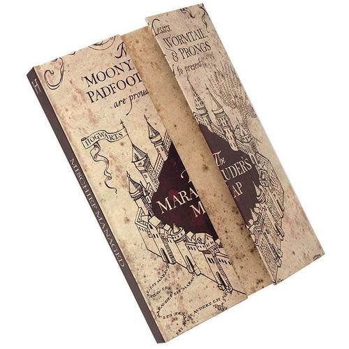 Harry Potter Marauders Map A5 Notebook slika 1