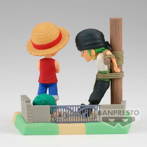 One Piece Log Stories Figura: Monkey D. Luffy i Roronoa Zoro 7cm slika 3