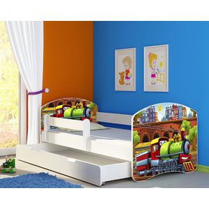 ACMA Dječiji krevet Acma II sa ladicom White - 140x70cm - Dezen 44