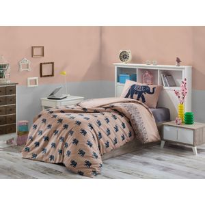 Fil - Blue Blue
Light Brown Single Quilt Cover Set