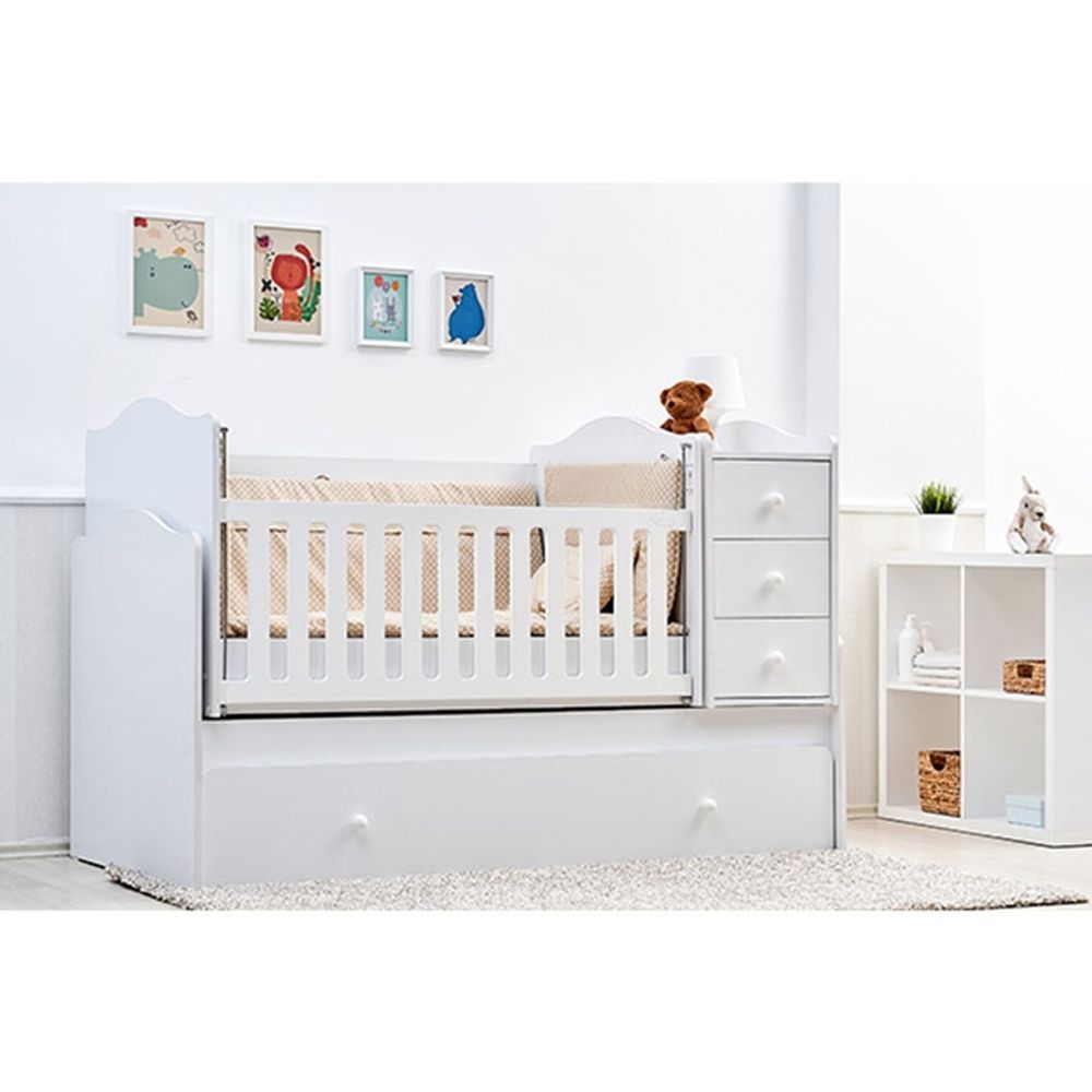 Belis Modularni krevetac Nova 5U1, Bijeli slika 1