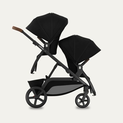 REDSBABY NUVO Twin dječja kolica 2u1 Black, Black B slika 5