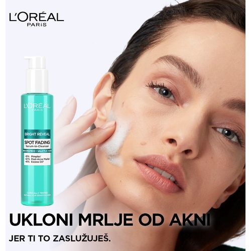 L'Oreal Paris Bright Reveal pjenušav gel za čišćenje lica 150ml slika 2