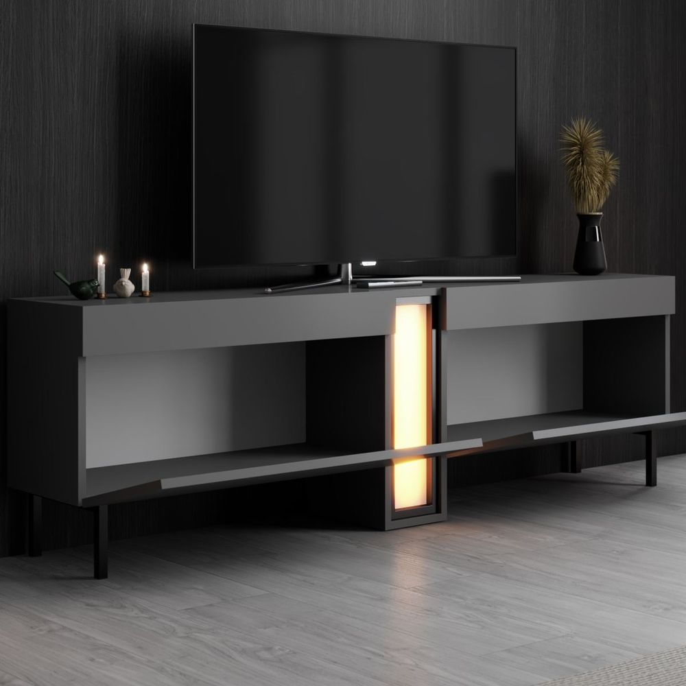 TV Stalak Nova u antracit boji slika 3