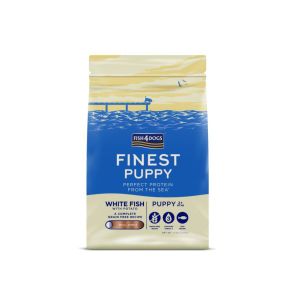 FISH4DOGS Finest Puppy large bijela riba s krumpirom 1,5 kg