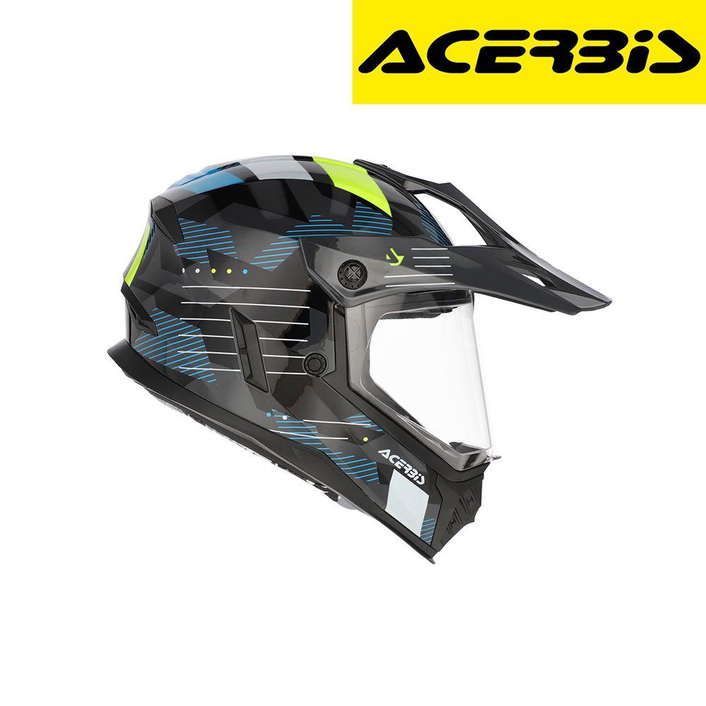 Dječija zatvorena - full face off road kaciga za motor Acerbis Rider Junior - CŽP vel.T58 slika 2