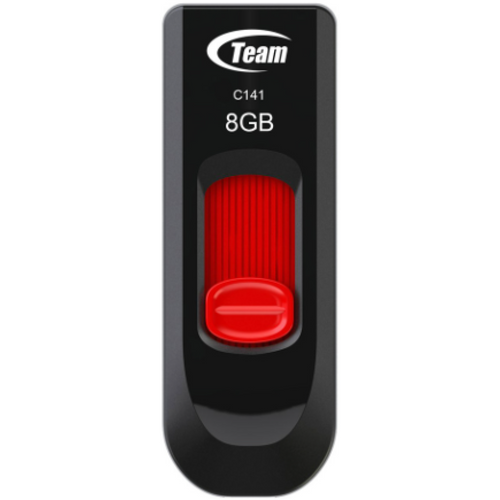 TeamGroup TC1418GR01 8GB C141 USB 2.0 RED slika 1