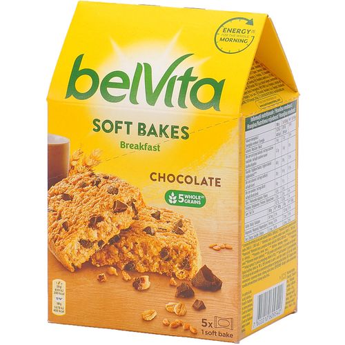 Belvita keksi breakfast soft bakes čokolada 250 g slika 1