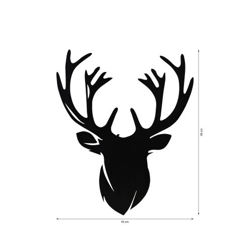 Wallity Deer 2 - Plava dekorativna LED rasveta slika 8