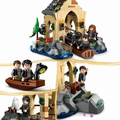 Igra Gradnje Lego Harry Potter 76426 Hogwarts Boathouse slika 3