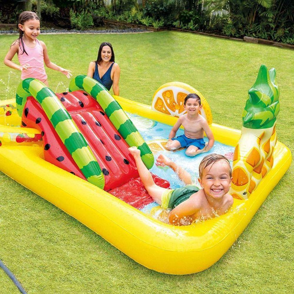 Intex bazen - igraonica Fun 'N Fruity 244 x 191 x 91 cm 57158NP slika 2