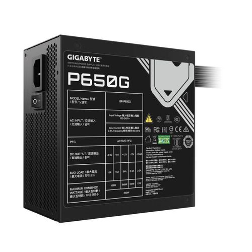 GIGABYTE GP-P650G 650W napajanje slika 6