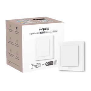 Aqara Smart H2 (WS -K07D) light switch, 2 buttons - 1 channel