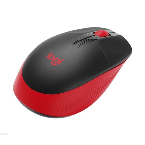 Logitech M190 Full Size Wireless Mouse Red slika 2