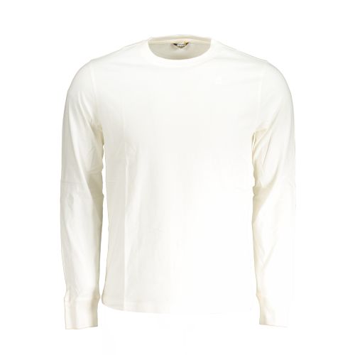 K-WAY WHITE MEN'S LONG SLEEVE T-SHIRT slika 1