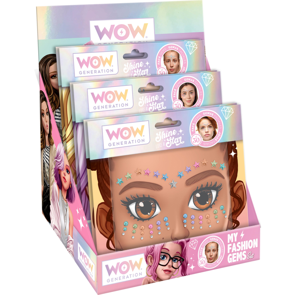 Wow Generation 00099 Ukrasni kamenčići za lice My Fashion Gems Set slika 4