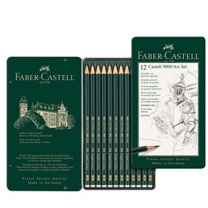 Grafitna olovka Faber Castell 9000 set 1/12 119065