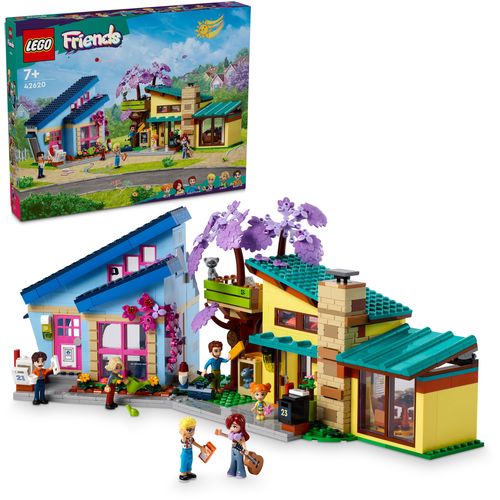 LEGO® FRIENDS 42620 Obiteljske kuće Ollyja i Paisley slika 4