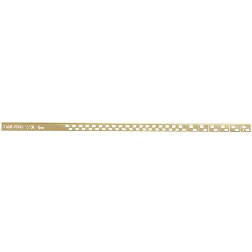 Letva za tuš kabinu 120cm Brush Gold slika 11