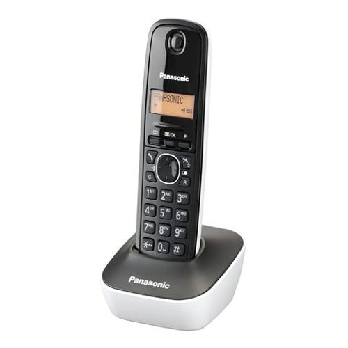 PANASONIC telefon KX-TG1611FXW crno-beli slika 1