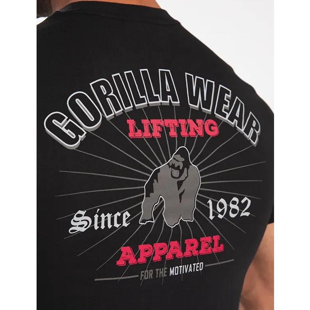 Gorilla Wear OREGON Majica, Crna slika 5
