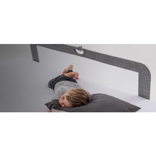 Hauck zaštitna ogradica za krevetić Sleep N Safe Plus XL - melange grey slika 4