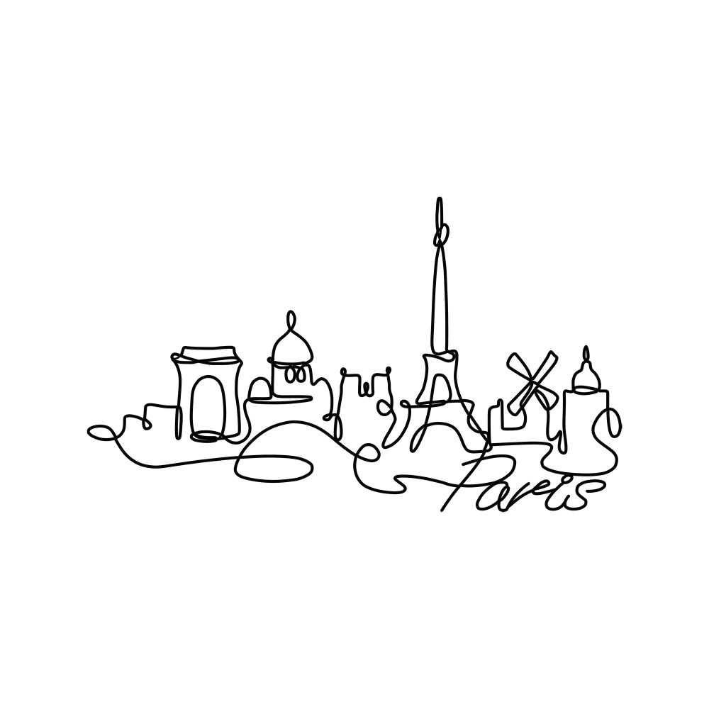 Dekorativni Metalni Zidni Ukras 'Paris Black' slika 4