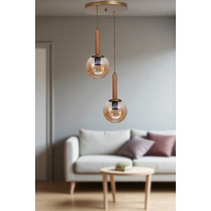 Opviq Luster 895, med, hrast, zlatna