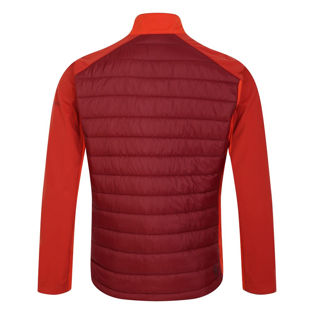 Dare2B Muška jakna Mountaineer Hybrid, Tuscan Red/Syrah Red slika 3
