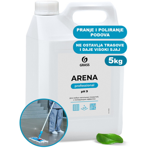Grass ARENA - Sredstvo za pranje i poliranje podova - 5kg slika 1