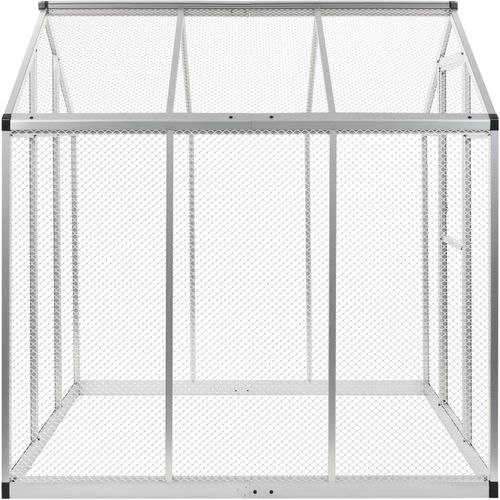 Vanjski kavez za ptice od aluminija 183 x 178 x 194 cm slika 16